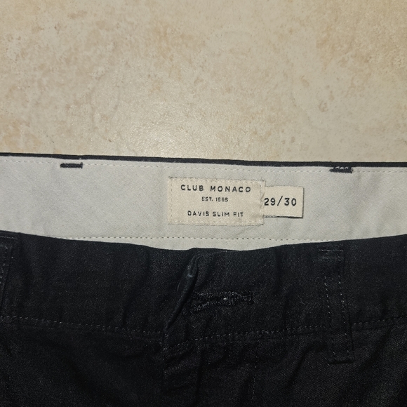 CLUB MONACO Mens Davis Slim Fit Pant - 29/30 - Picture 3 of 5